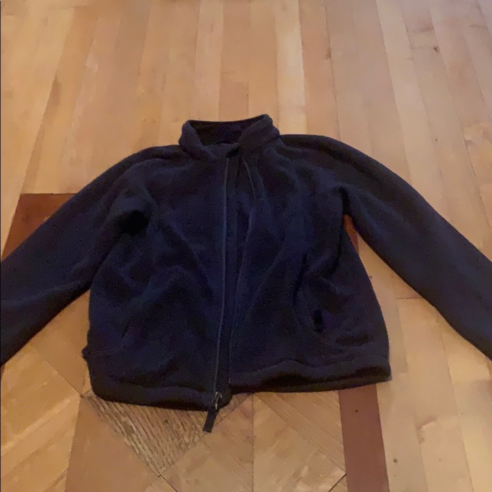 Kids LL Bean Fleece Zip Up Hoodless Jacket